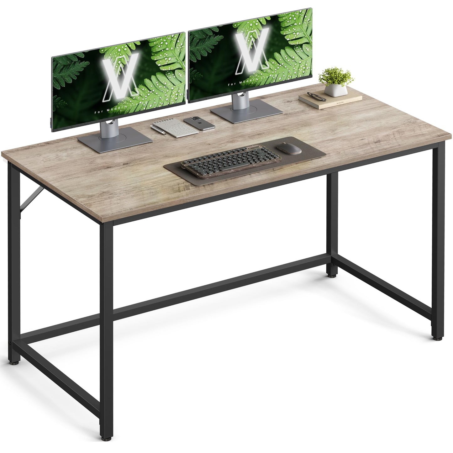 VASAGLE Computer Desk, Writing Desk, Small Office Table