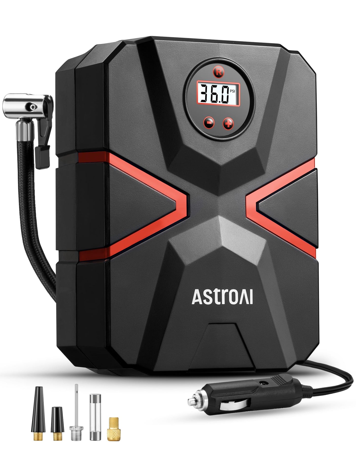 AstroAI Tyre Inflator Air Compressor 12V DC, Digital Car Tyre Pump 150 PSI