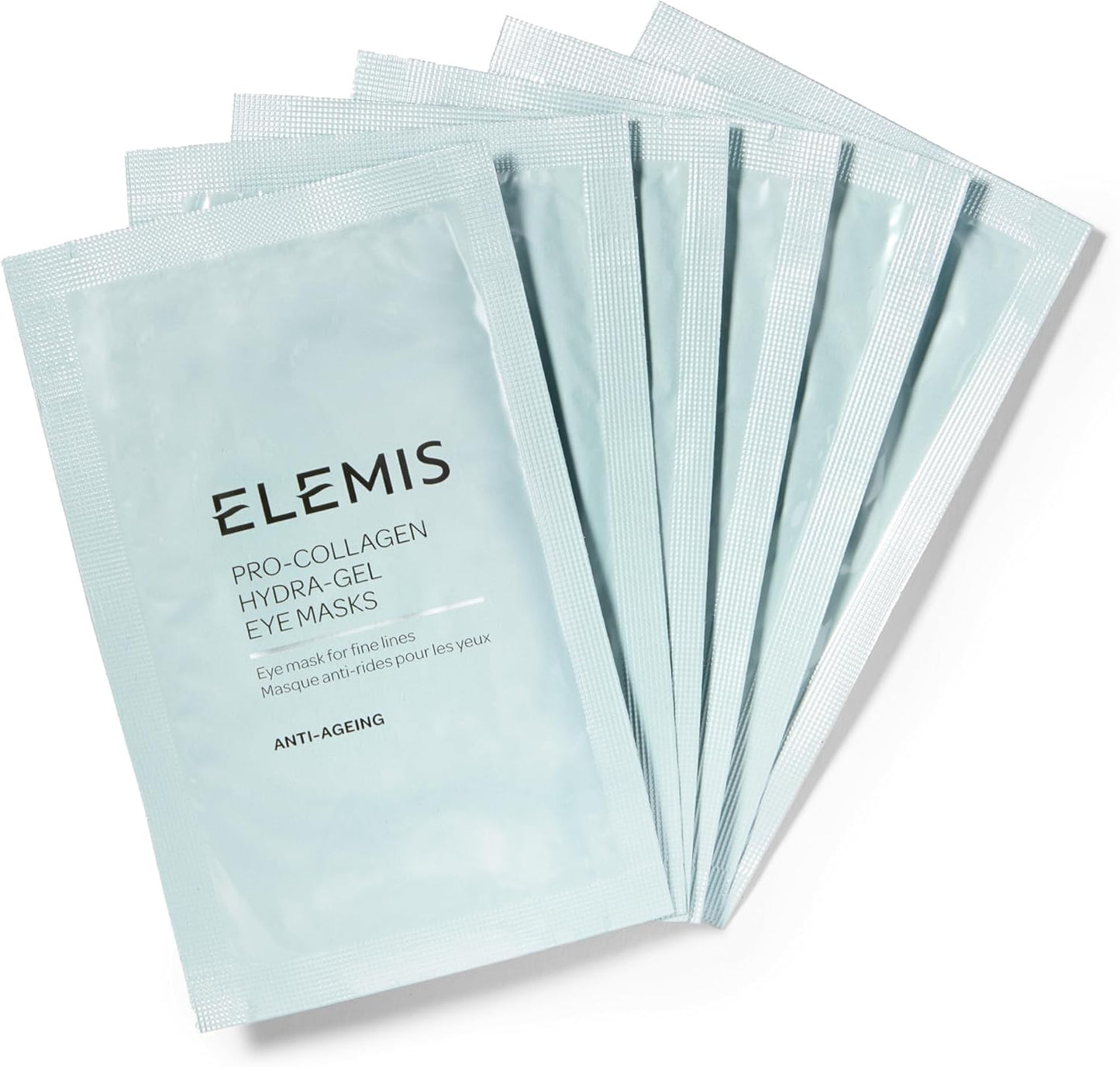 ELEMIS Under Eye Pro-Collagen Hydra-Gel Eye Masks, Hydrating Pads for Fine Lines Formulated with Marine Actives and Hyaluronic Acid, for Eyes to Smooth, Tighten and Hydrate Skin, 6 Eye Patches