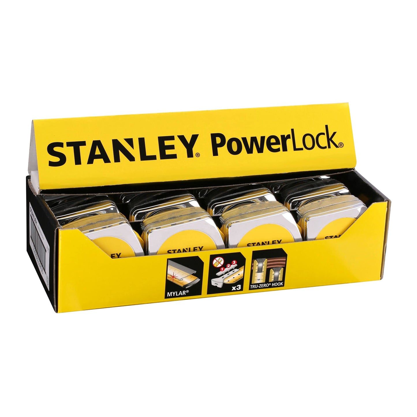 Stanley 033932 Powerlock Tape 5m Top Reader