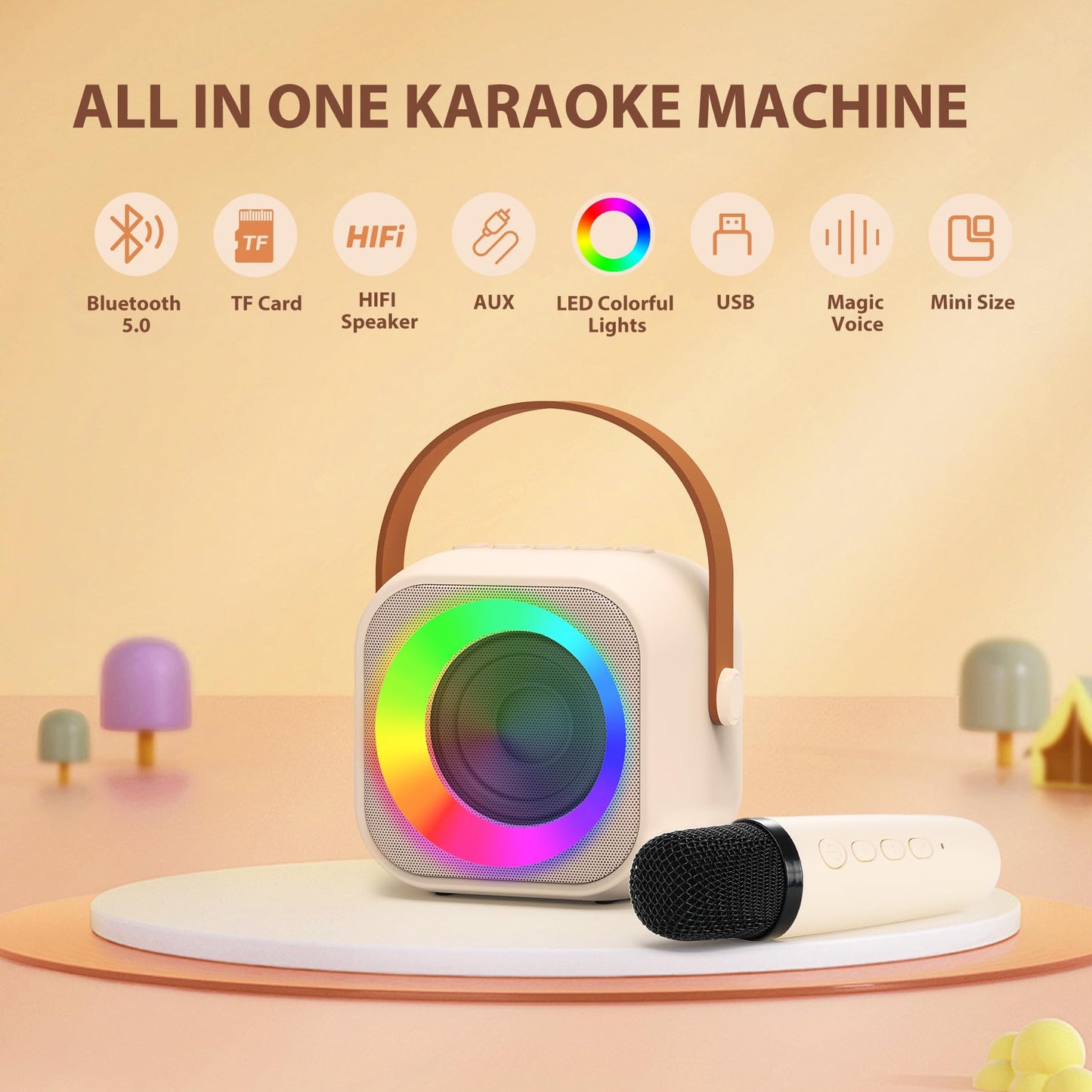 Karaoke Machine 2 Microphones