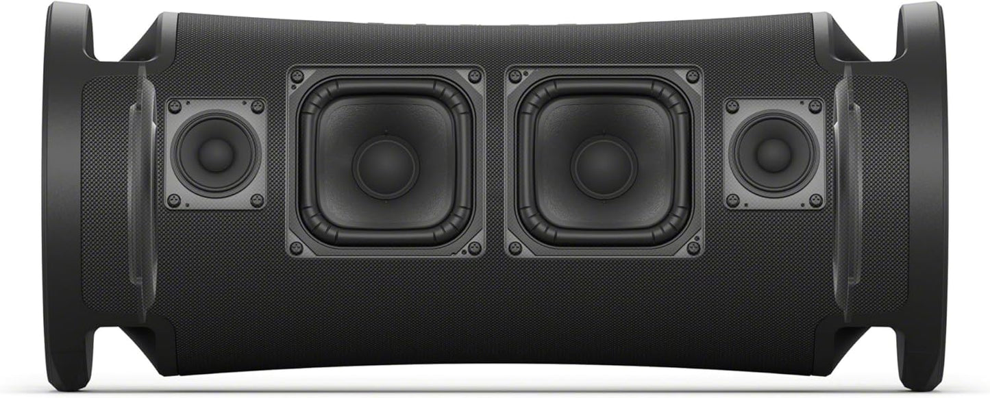 Sony ULT FIELD 7 - Wireless Bluetooth Portable Speaker with ULT POWER SOUND, Ultimate Deep BASS, X Balanced Speaker, 30 HR Battery, IP67, Waterproof, LED Lighting, Mic, Guitar Input - Black