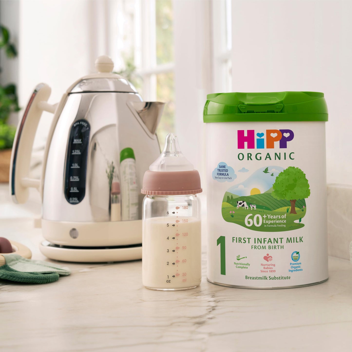 HiPP Organic 1 First Milk Ready To Feed 200ml (pack of 6)