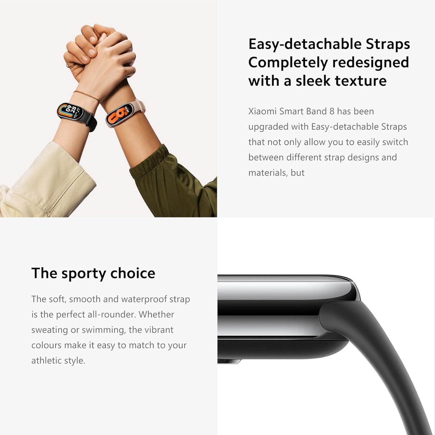 Xiaomi Smart Band 8 Smartwatch for Men and Women