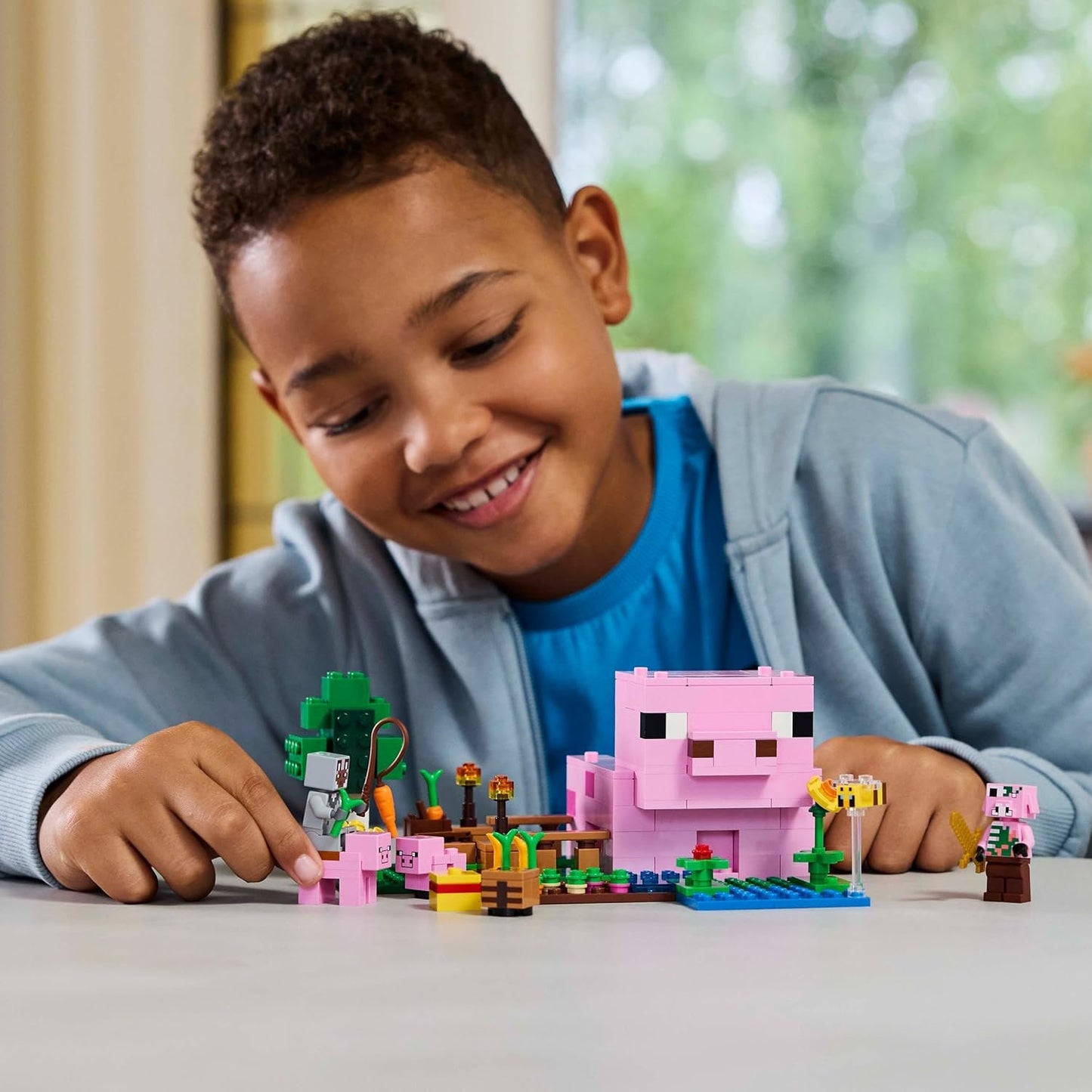 LEGO Minecraft The Baby Pig House Building Toy