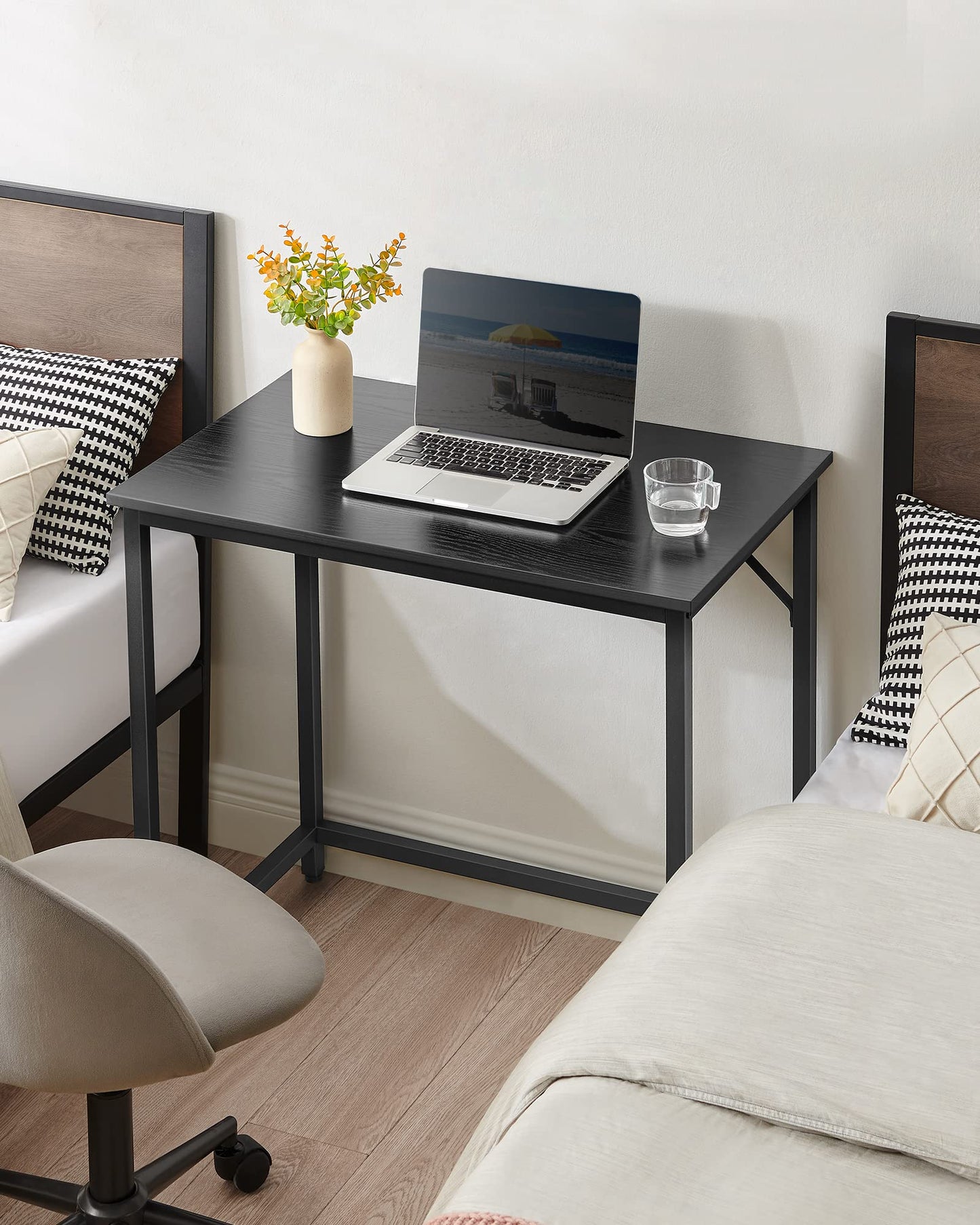 VASAGLE Computer Desk, Writing Desk, Small Office Table