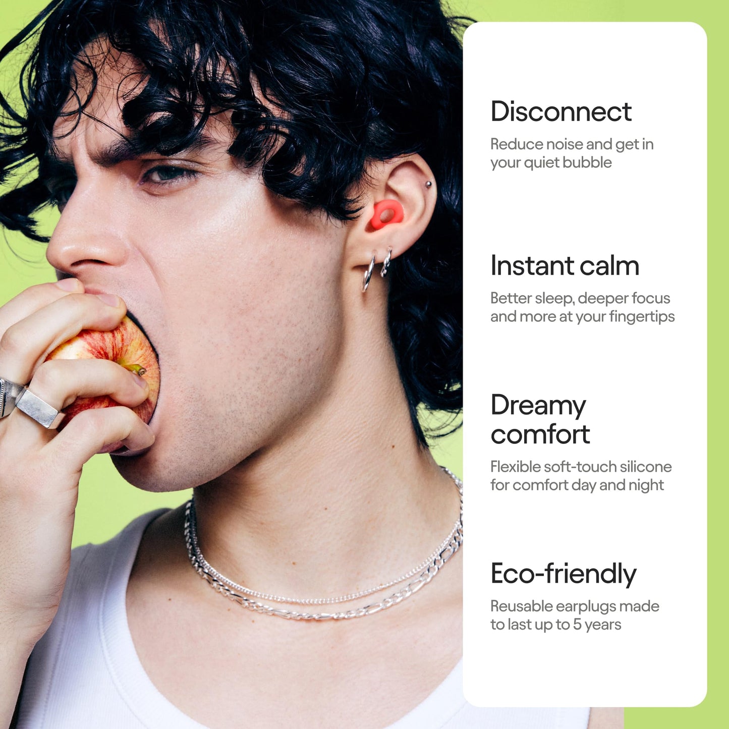 Loop Quiet 2 Ear Plugs – Ultra-Comfy Reusable Noise-Reducing