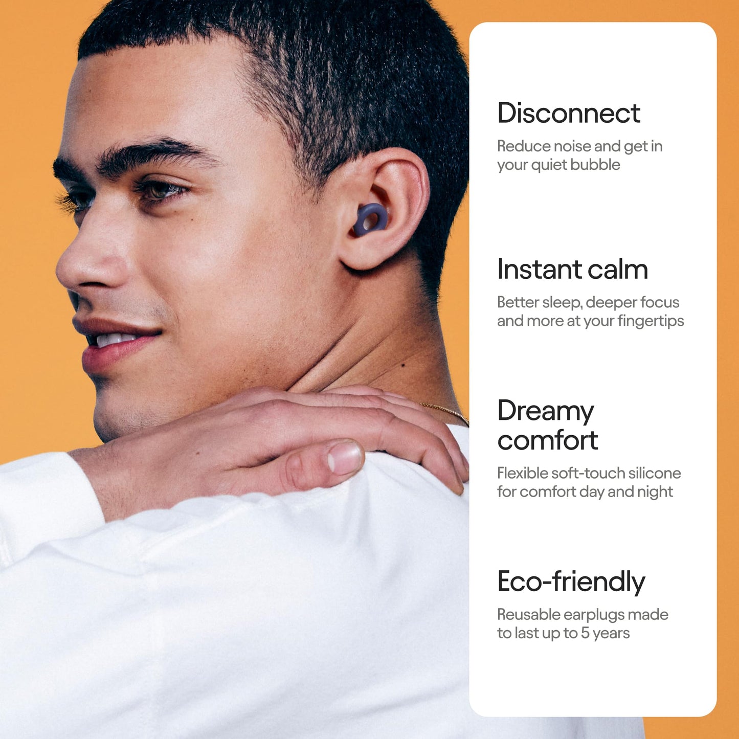 Loop Quiet 2 Ear Plugs – Ultra-Comfy Reusable Noise-Reducing