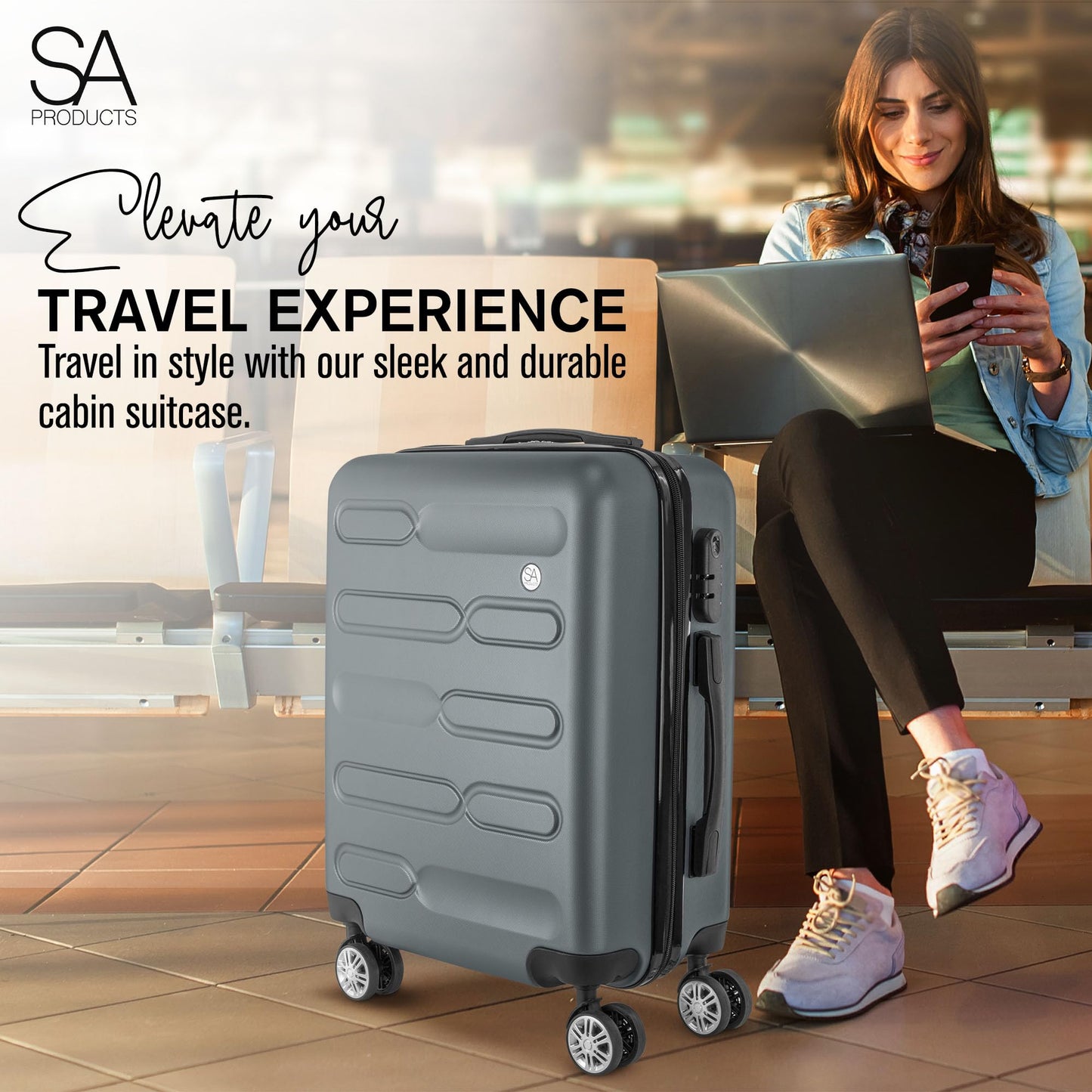 Cabin Suitcase | 34L Carry On Suitcase, Cabin Bag