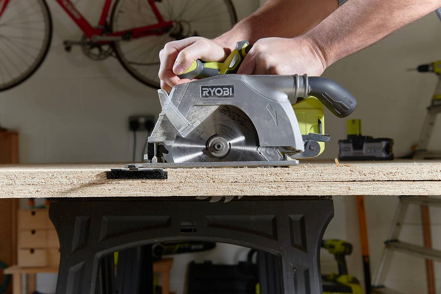 Ryobi R18CS-0 ONEPlus 18 V Cordless Circular Saw, 165 mm (Body Only)