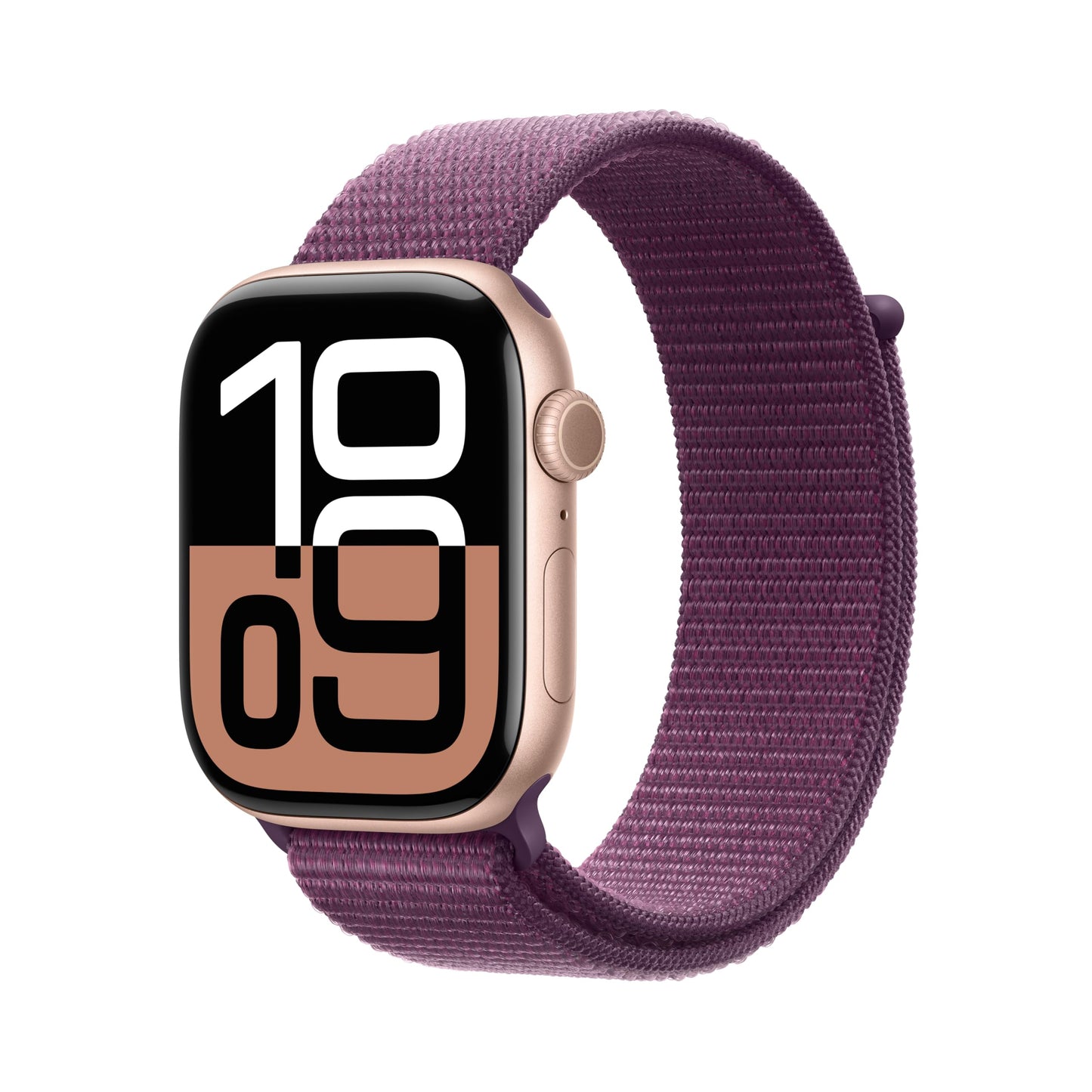 Apple Watch Series 10 GPS 42 mm Smartwatch with Jet Black Aluminium Case with Black Sport Band - S/M. Fitness Tracker, ECG App, Always-On Retina Display, Water Resistant