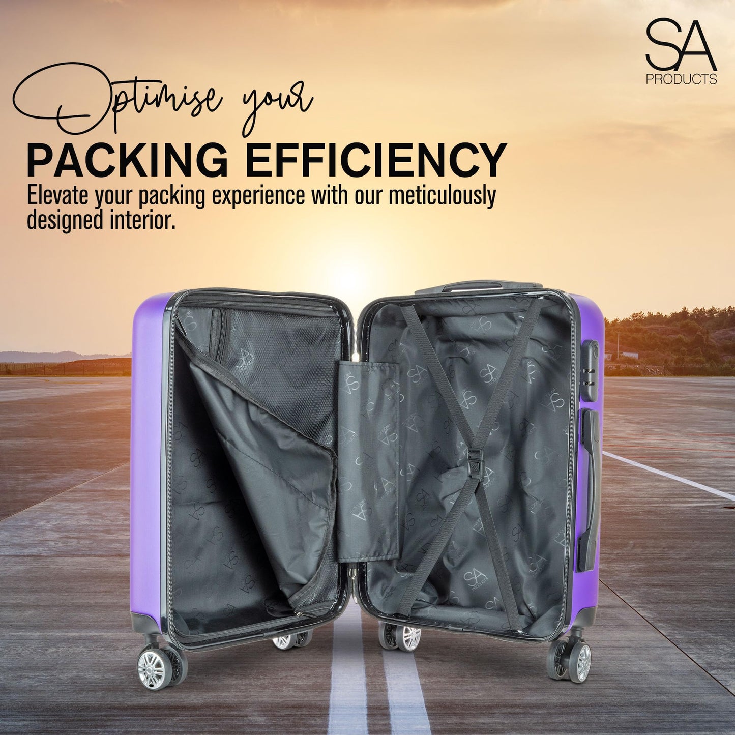 Cabin Suitcase | 34L Carry On Suitcase, Cabin Bag
