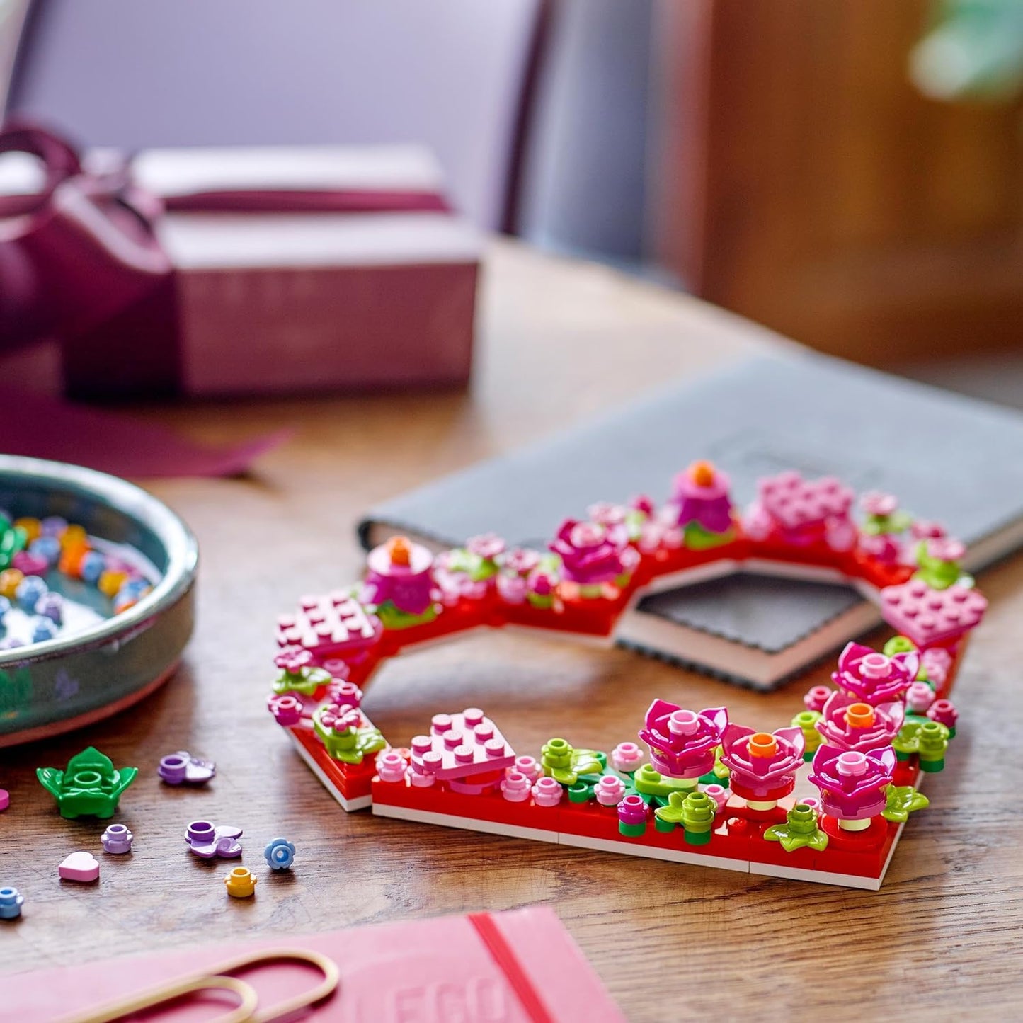 LEGO Heart Ornament Set