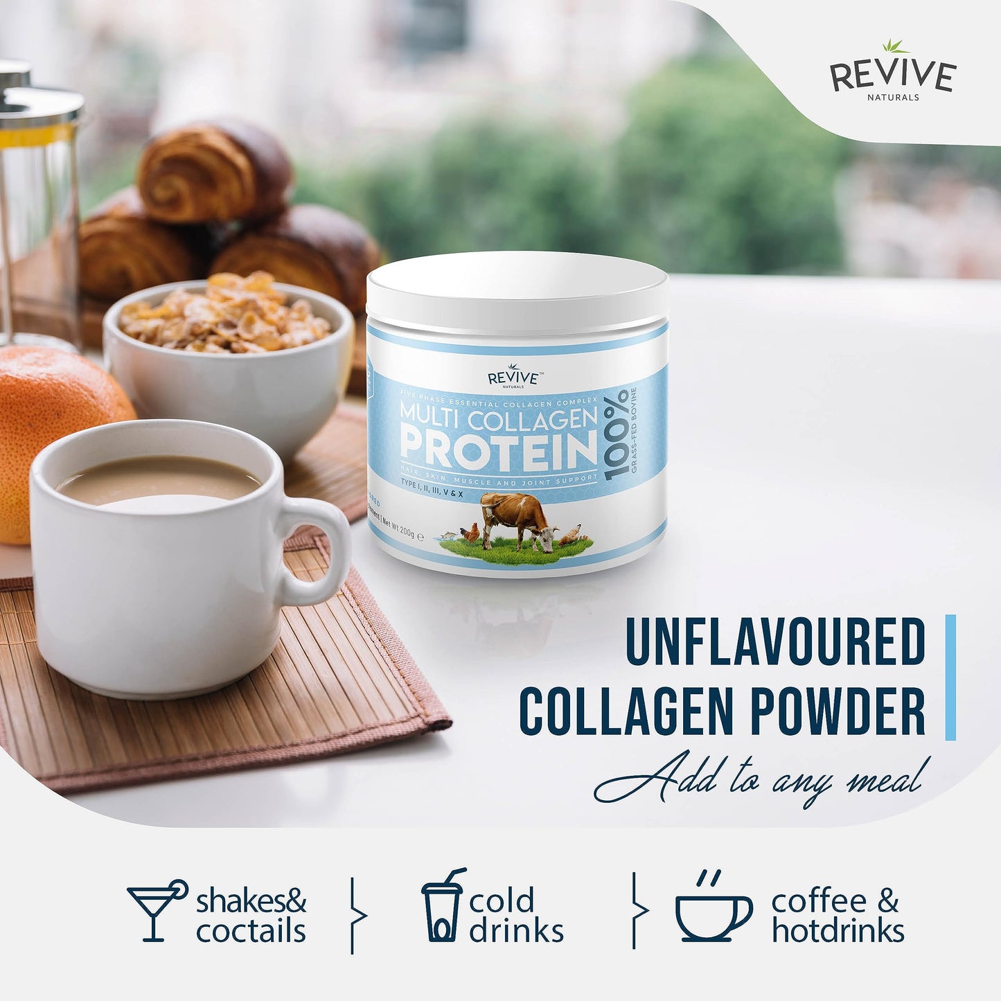 Multi Collagen Protein Powder 400g