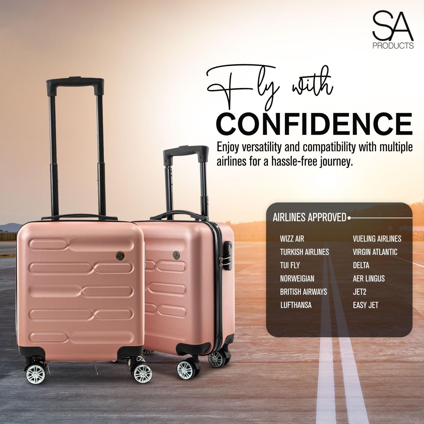Cabin Suitcase | 34L Carry On Suitcase, Cabin Bag