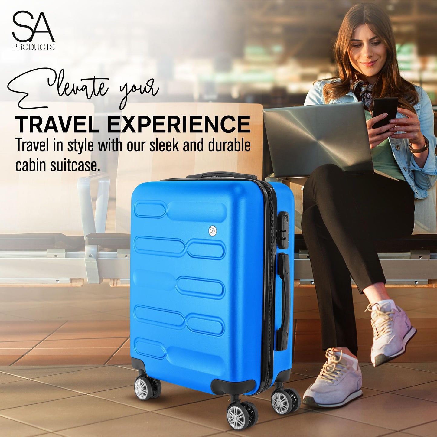 Cabin Suitcase | 34L Carry On Suitcase, Cabin Bag