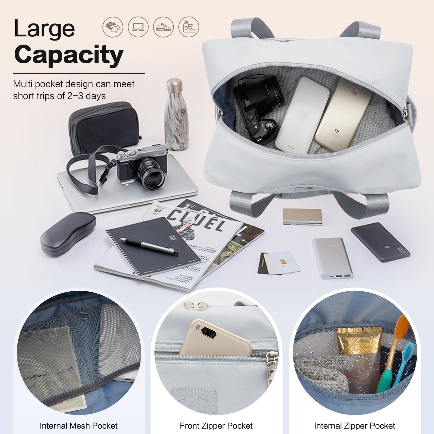 for Ryanair Cabin Bags 40x20x25 Underseat Cabin Bag