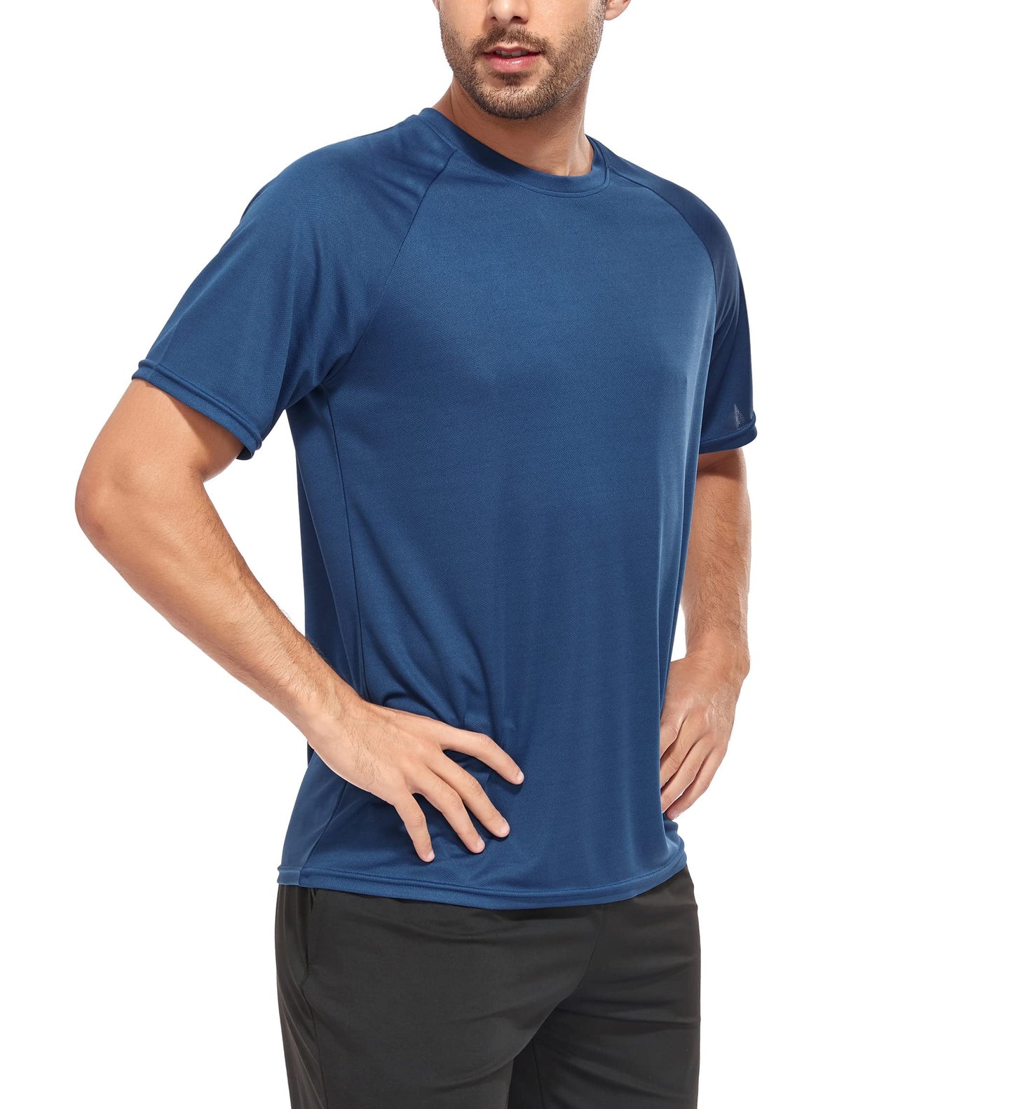 HOPLYNN 3/5 Pack Running Shirts Men