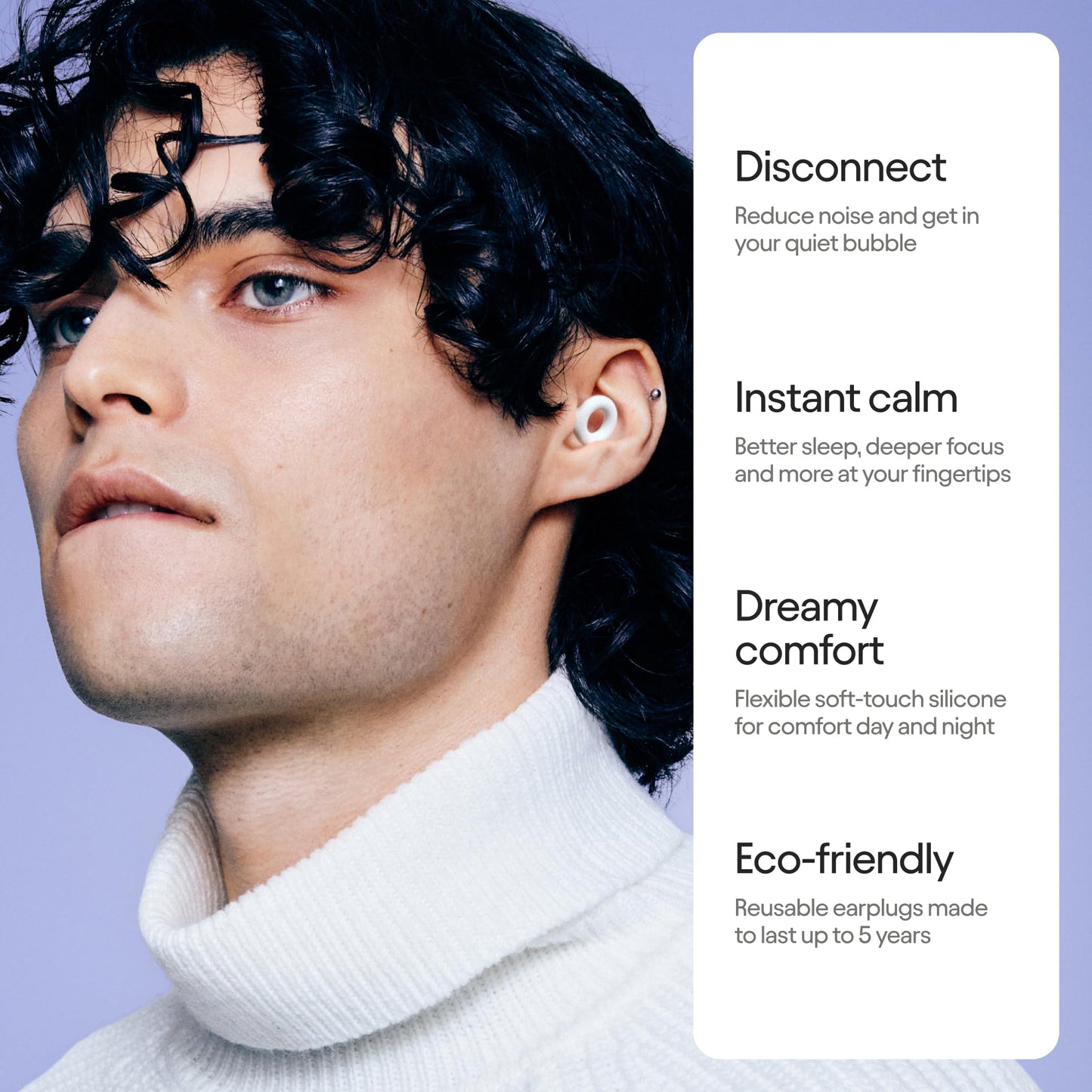 Loop Quiet 2 Ear Plugs – Ultra-Comfy Reusable Noise-Reducing