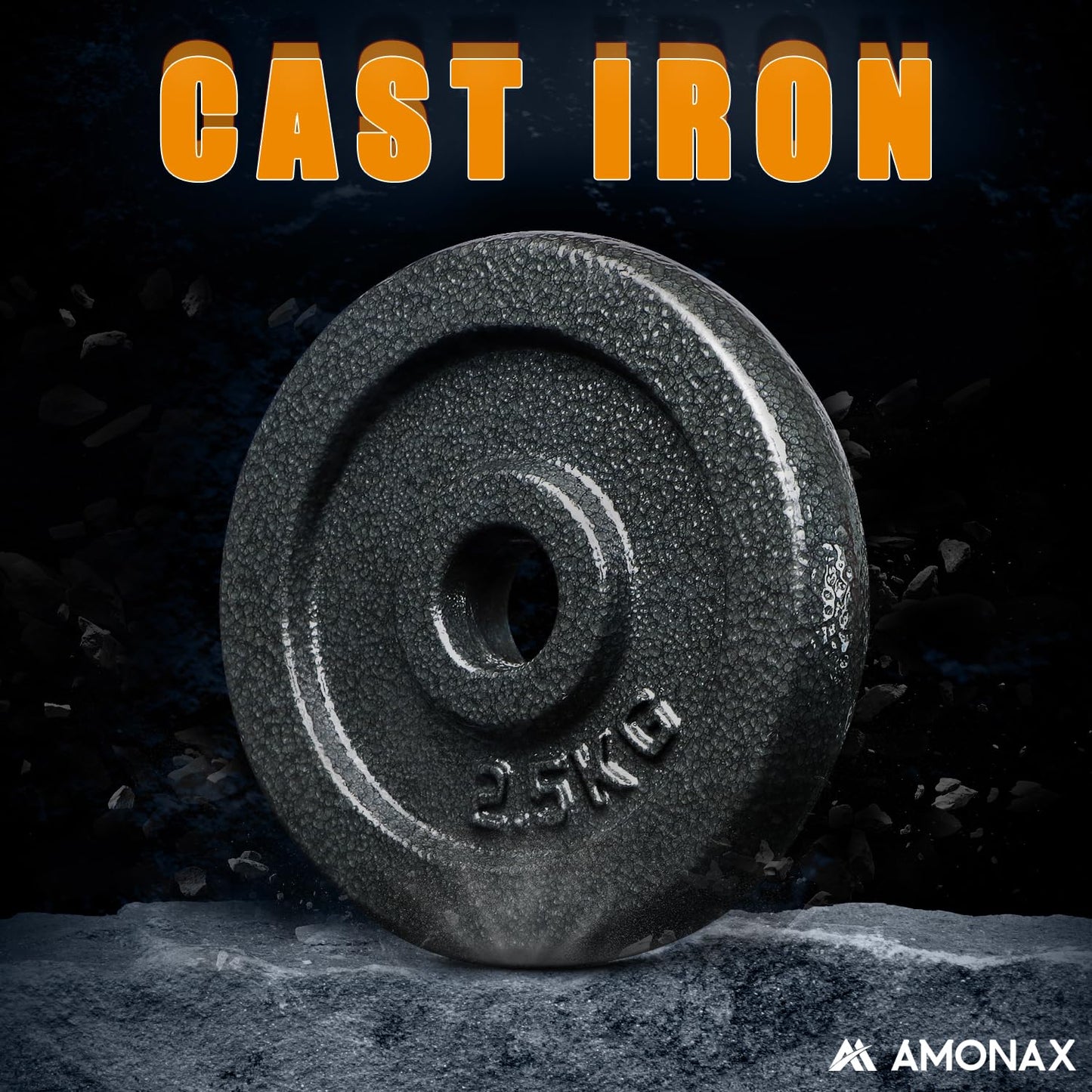 Amonax 20kg 30kg Cast Iron Adjustable Dumbbells