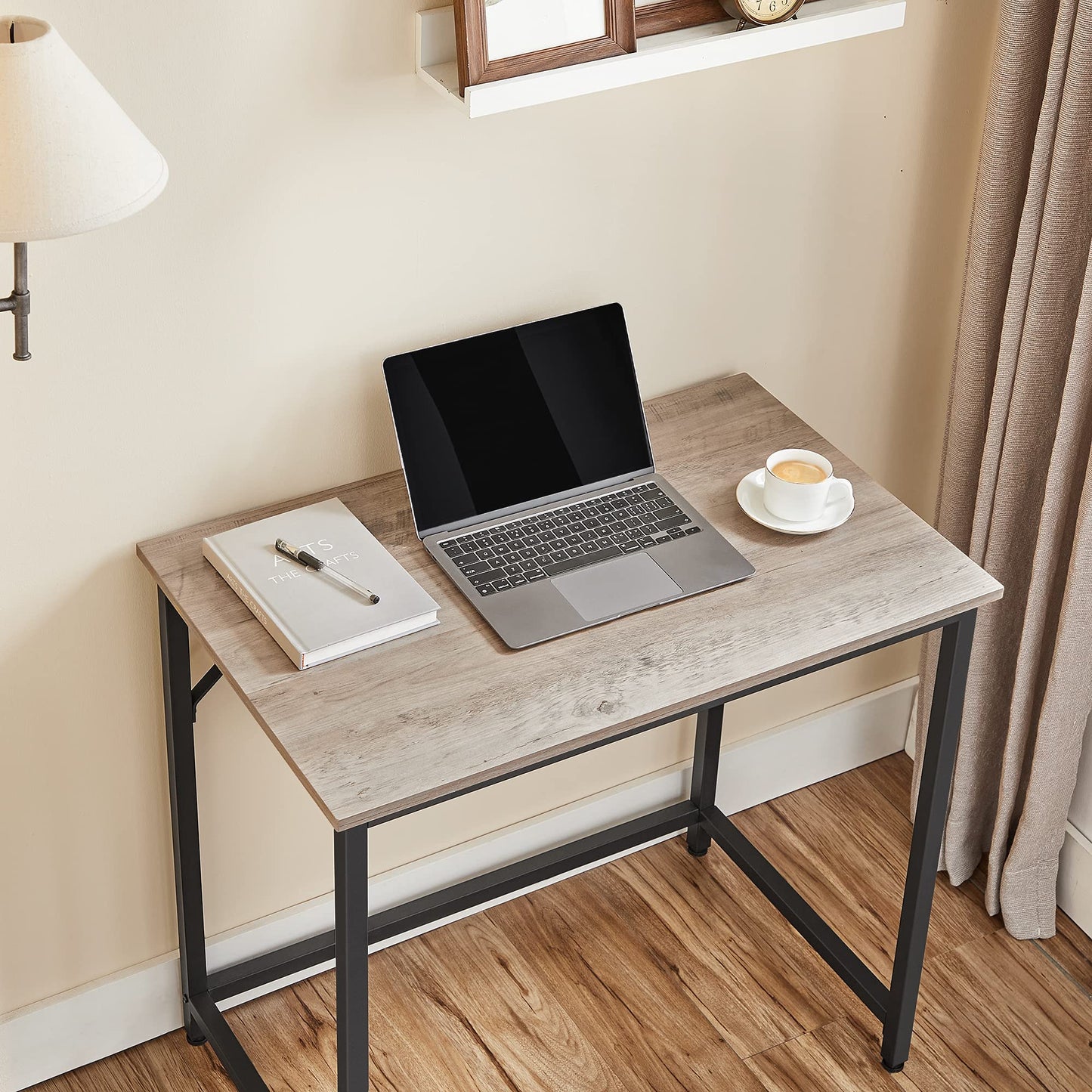 VASAGLE Computer Desk, Writing Desk, Small Office Table
