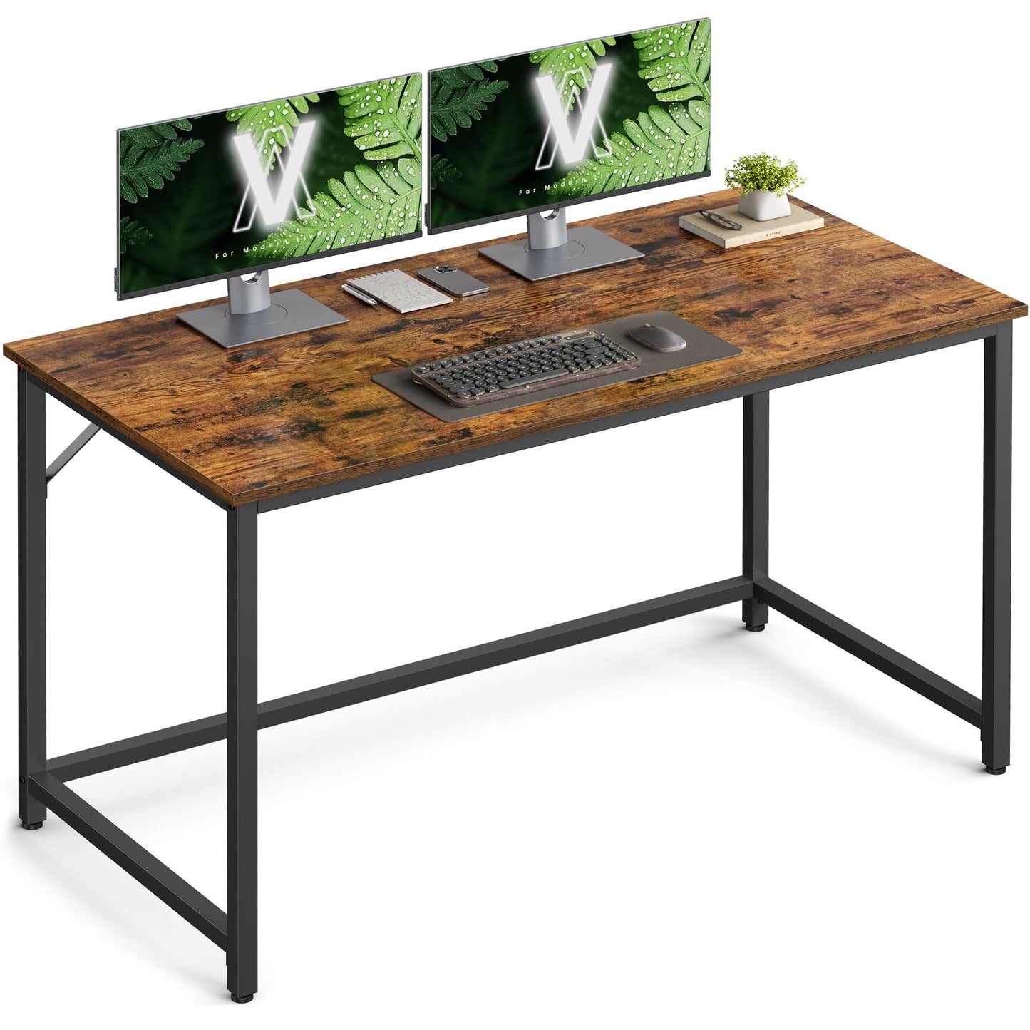 VASAGLE Computer Desk, Writing Desk, Small Office Table
