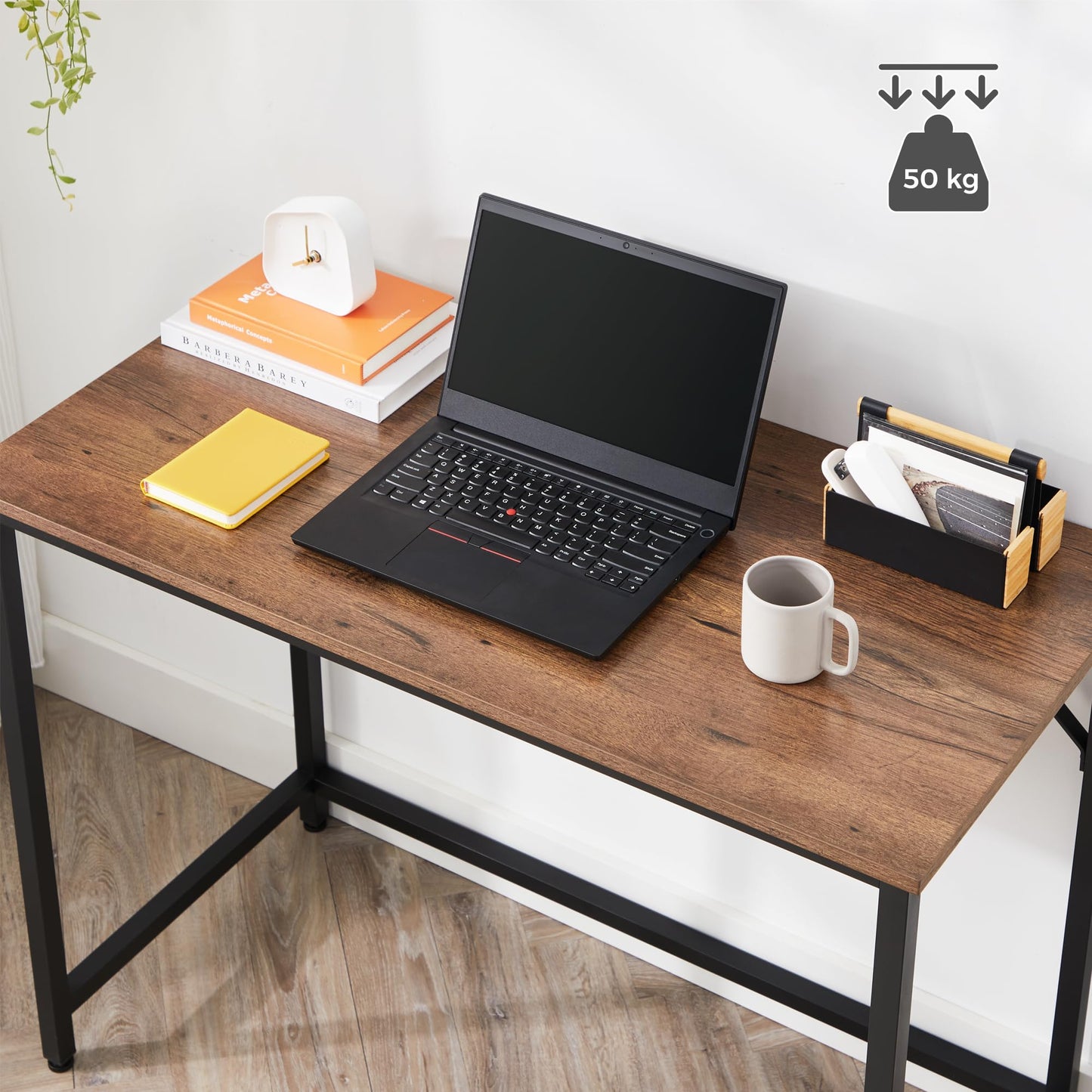 VASAGLE Computer Desk, Writing Desk, Small Office Table
