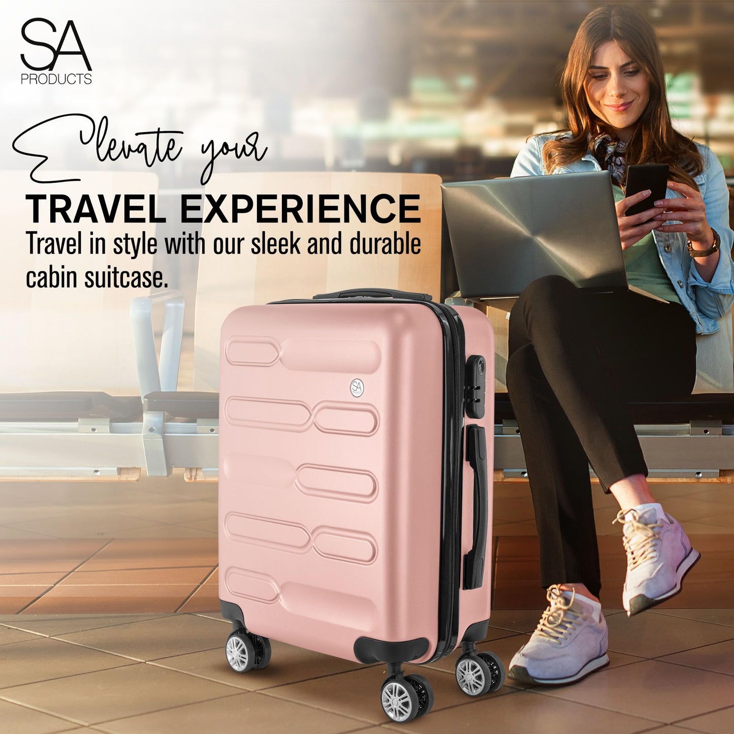 Cabin Suitcase | 34L Carry On Suitcase, Cabin Bag