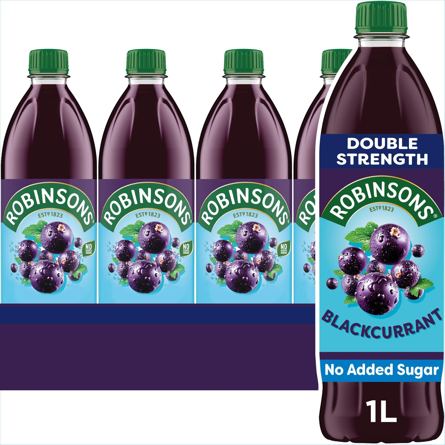 Robinsons Double Strength Orange No Added Sugar Squash 1.75L