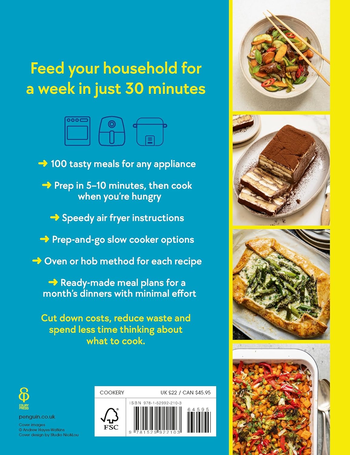 The Batch Lady Rapid Dinners:Grab and cook meals for the week in 30 minutes