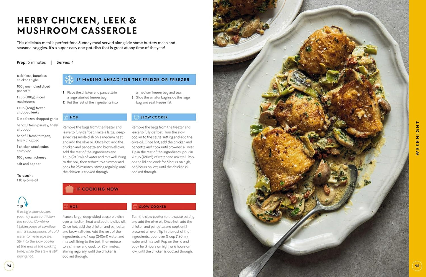 The Batch Lady Rapid Dinners:Grab and cook meals for the week in 30 minutes