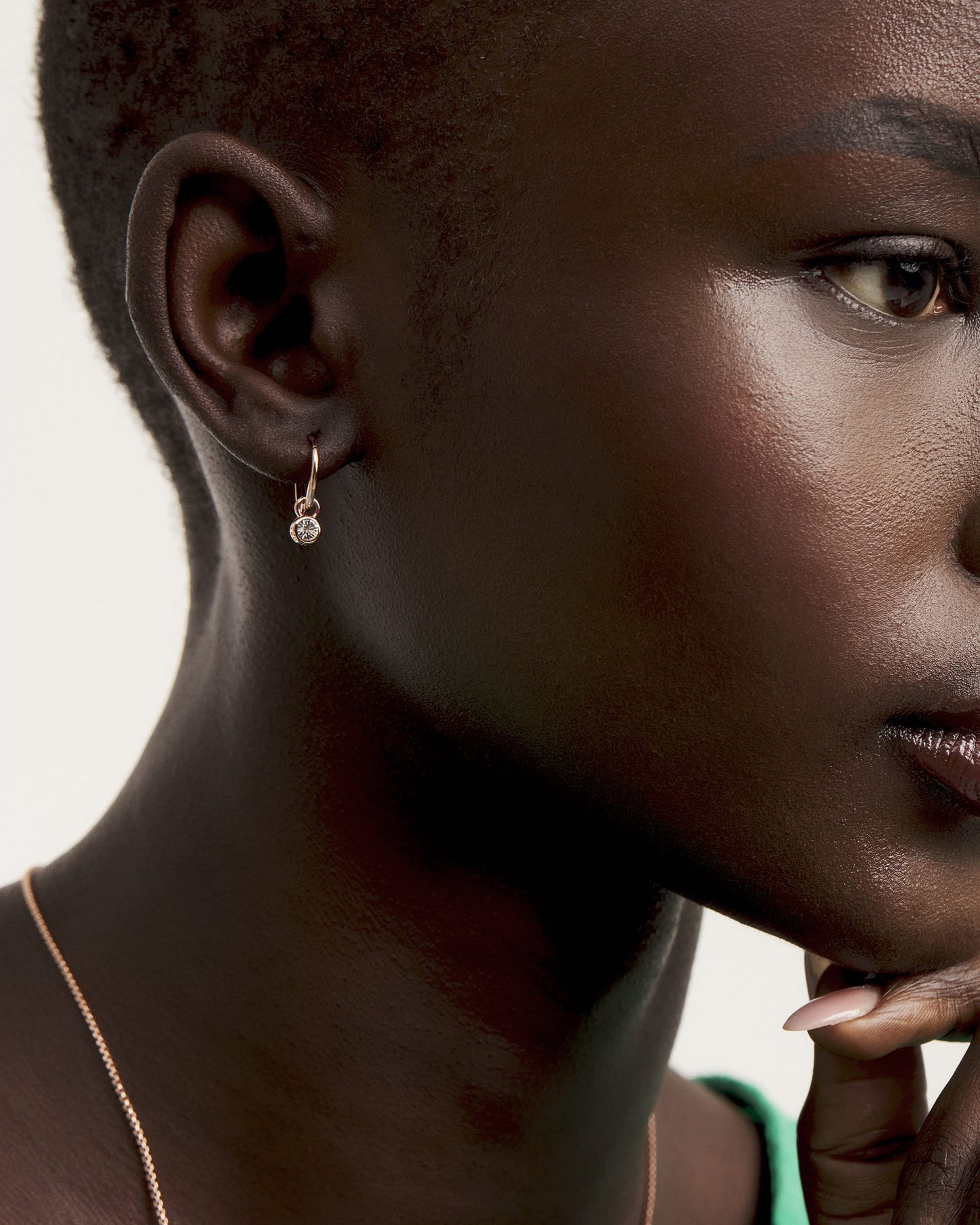 Ted Baker Sinalaa Crystal Huggie Hoop Earrings For Women
