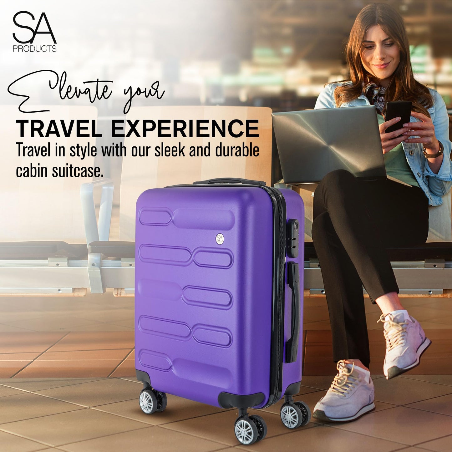 Cabin Suitcase | 34L Carry On Suitcase, Cabin Bag