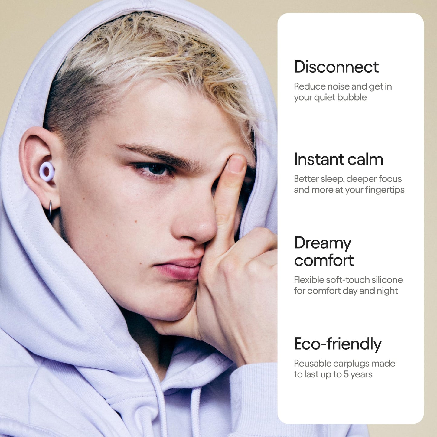 Loop Quiet 2 Ear Plugs – Ultra-Comfy Reusable Noise-Reducing