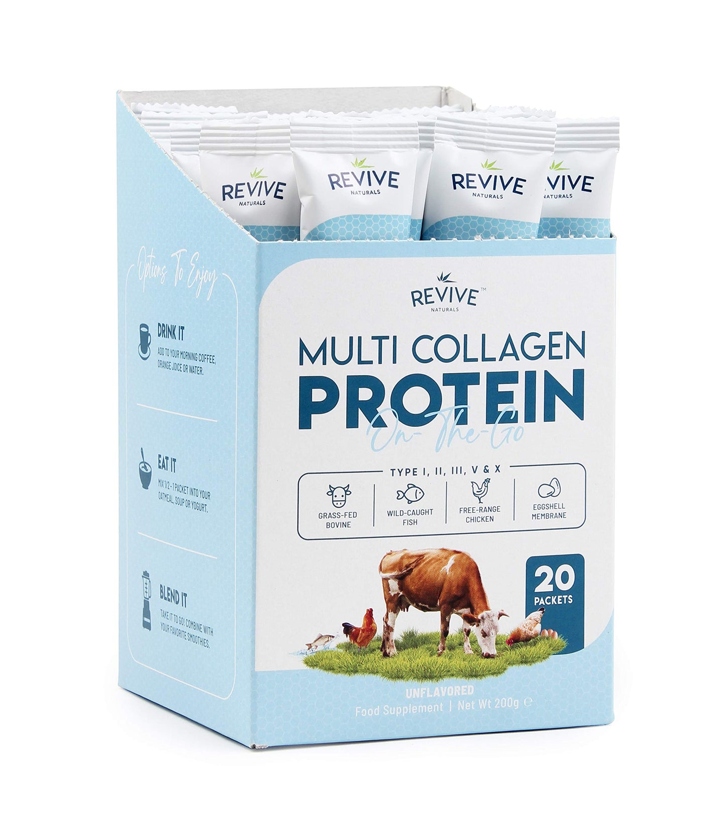 Multi Collagen Protein Powder 400g