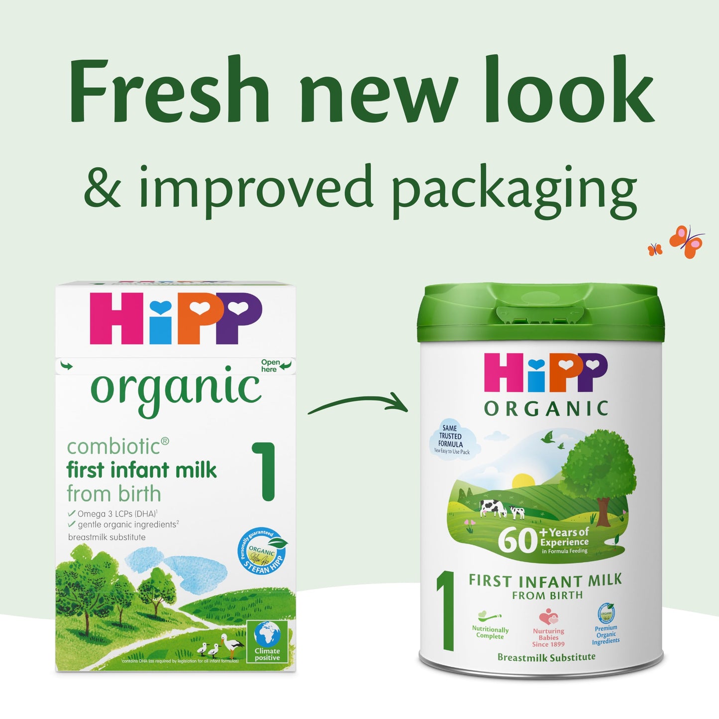 HiPP Organic 1 First Milk Ready To Feed 200ml (pack of 6)