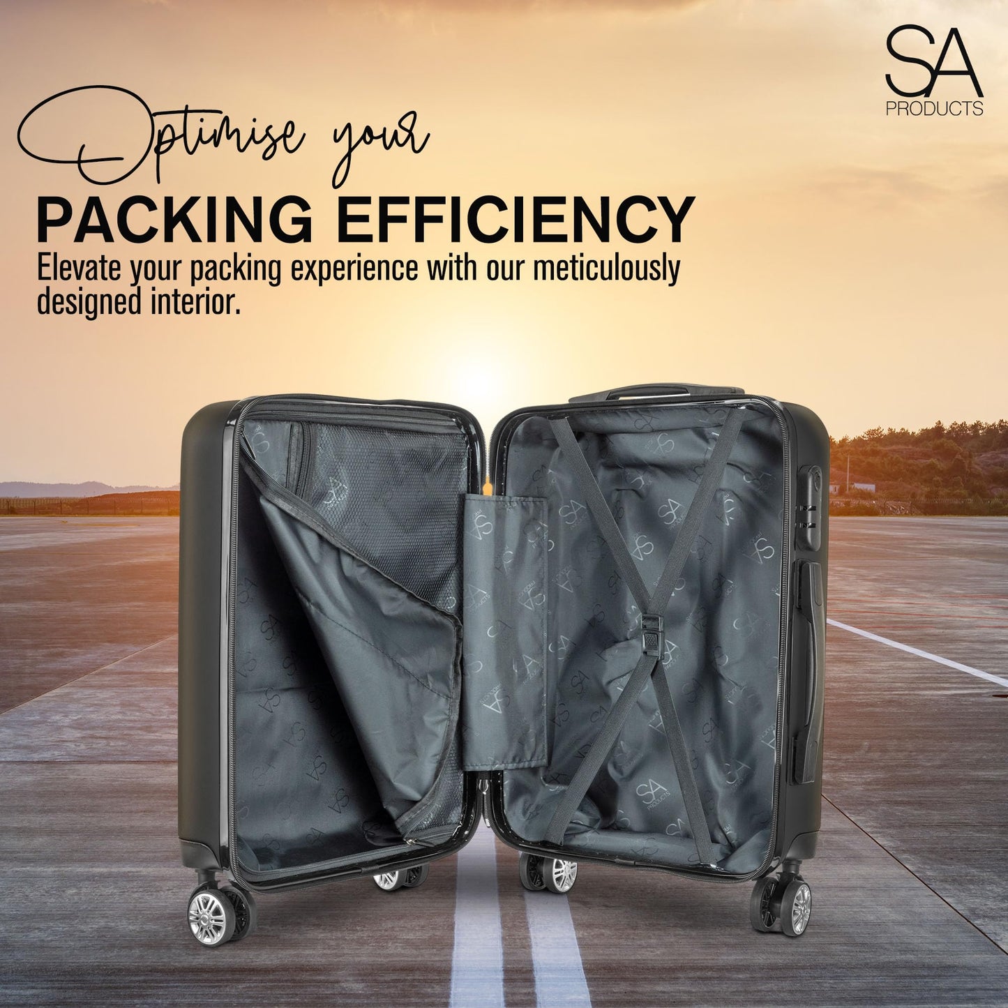 Cabin Suitcase | 34L Carry On Suitcase, Cabin Bag
