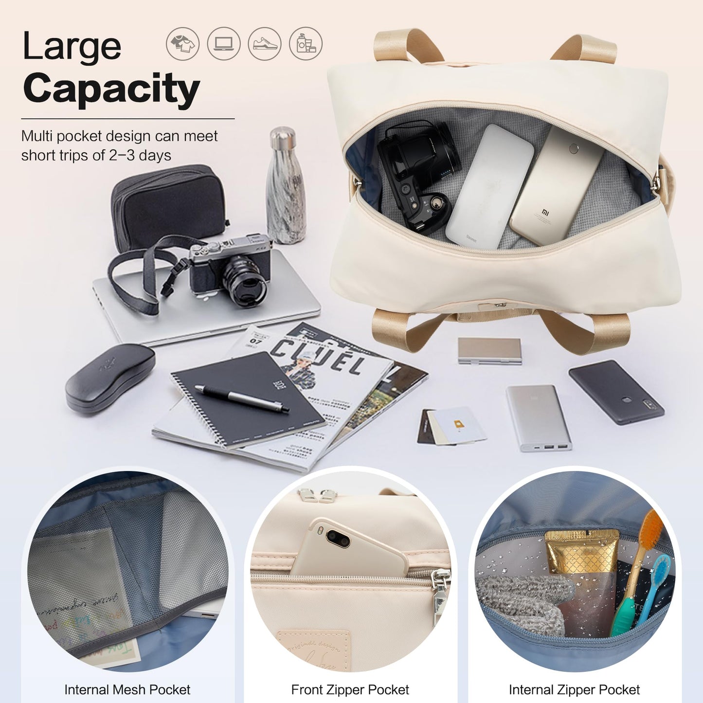 for Ryanair Cabin Bags 40x20x25 Underseat Cabin Bag