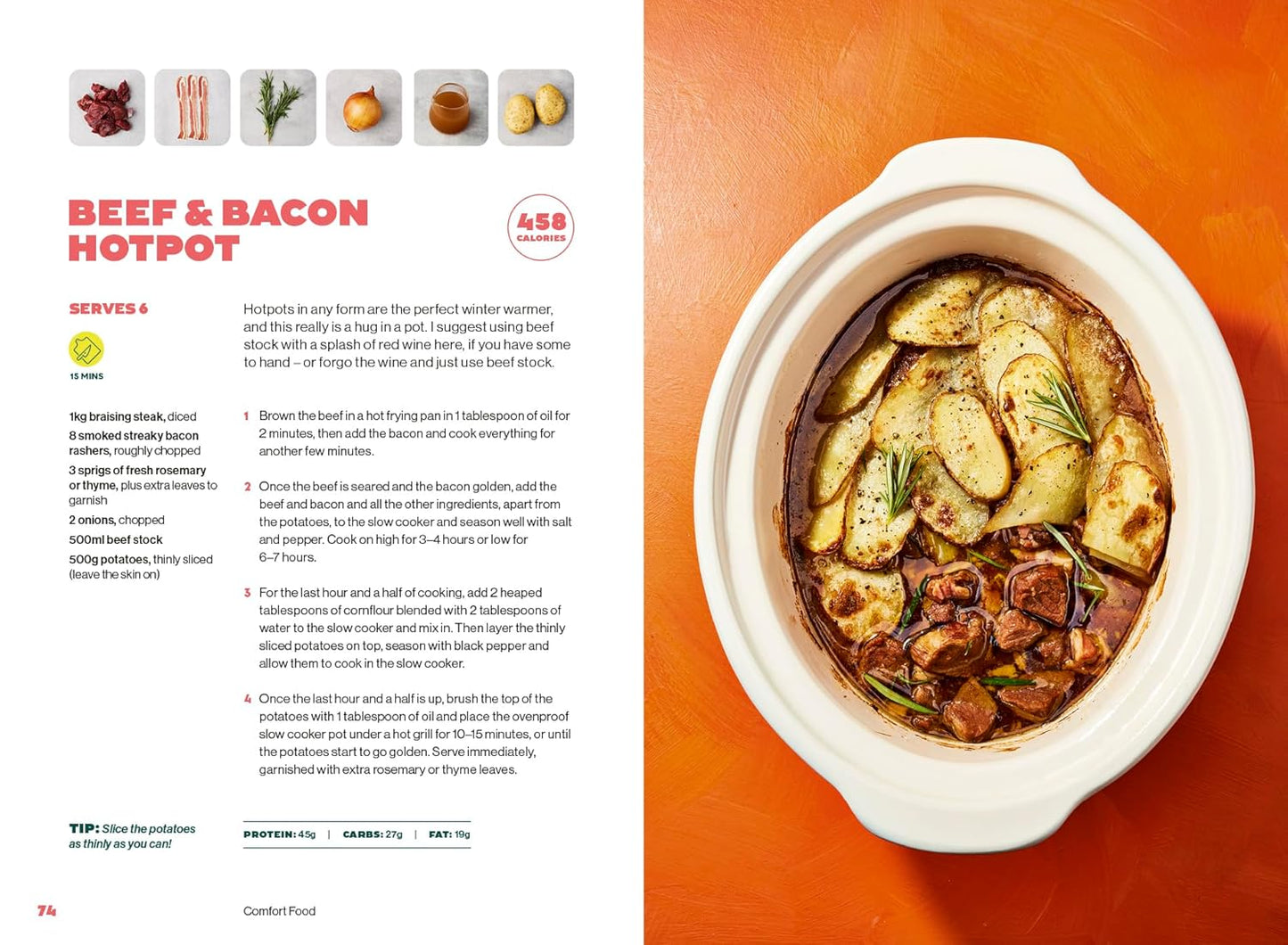 Bored of Lunch Six Ingredient Slow Cooker: All new easy calorie-counted recipes