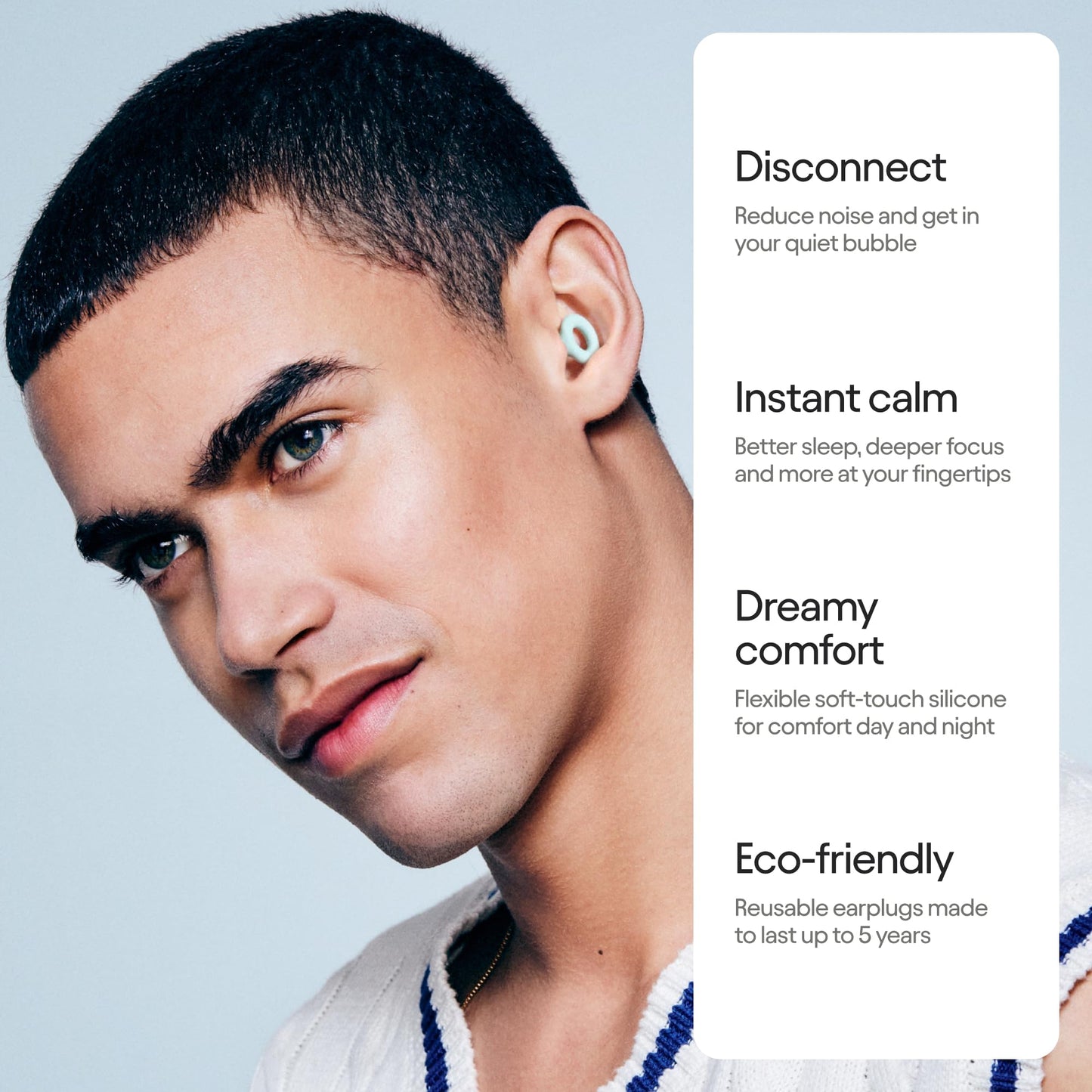 Loop Quiet 2 Ear Plugs – Ultra-Comfy Reusable Noise-Reducing