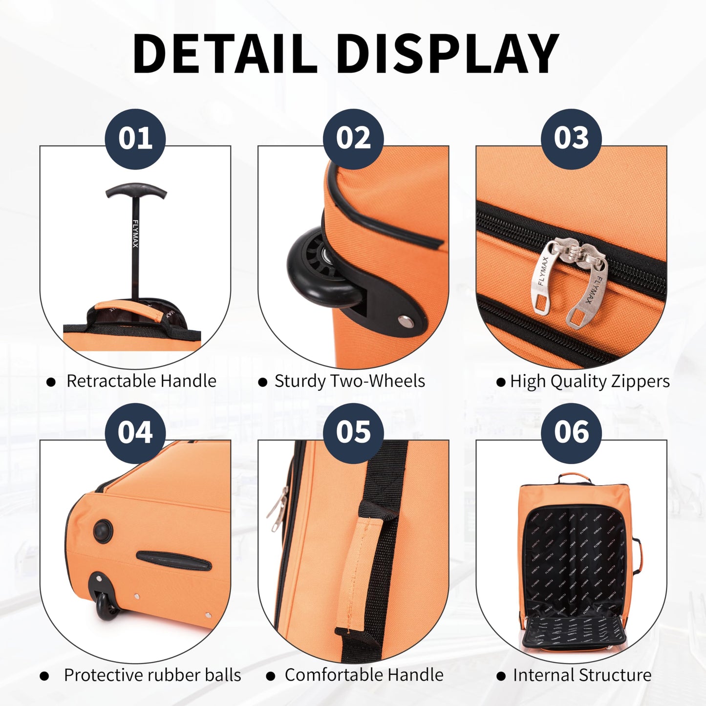 56x45x25 Easyjet Cabin Bag Hand Luggage Approved Cabin Case
