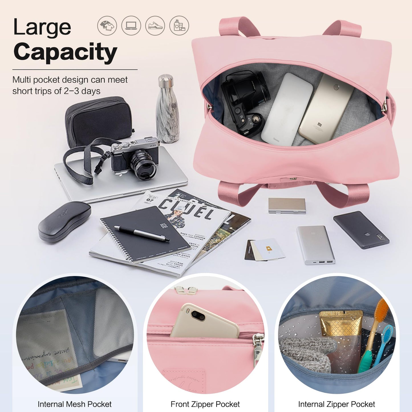 for Ryanair Cabin Bags 40x20x25 Underseat Cabin Bag