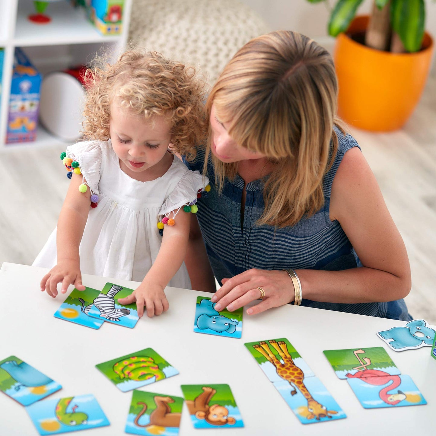 Orchard Toys Farmyard Heads and Tails Game