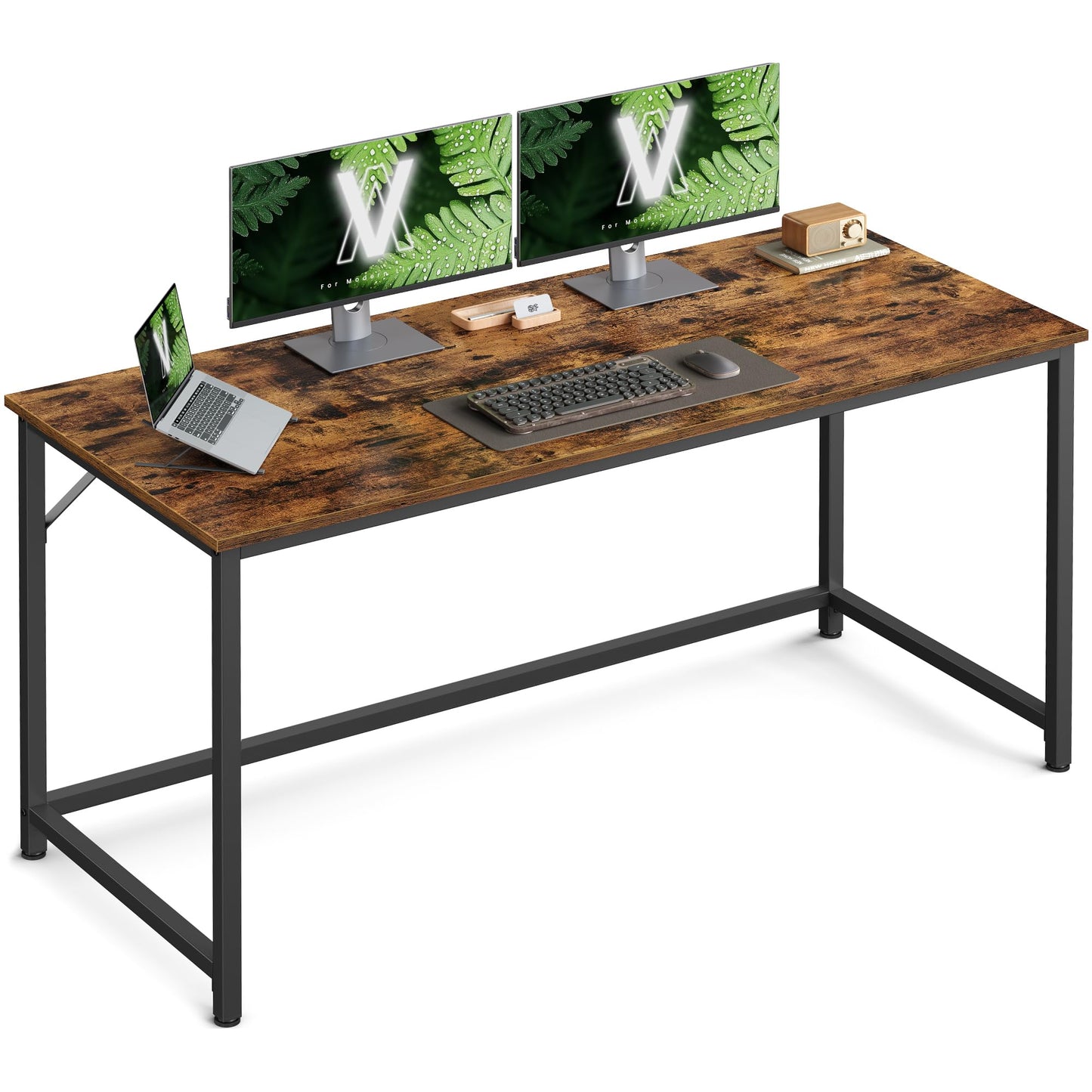 VASAGLE Computer Desk, Writing Desk, Small Office Table