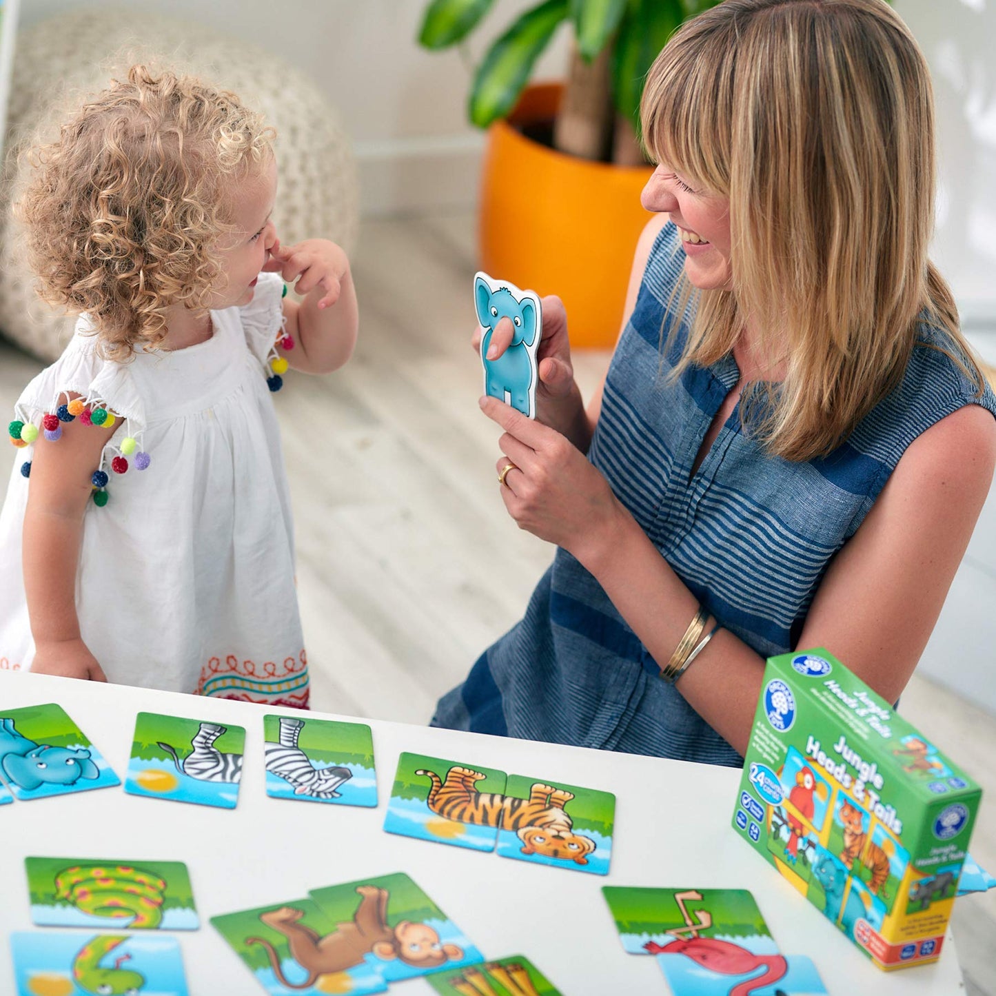 Orchard Toys Farmyard Heads and Tails Game