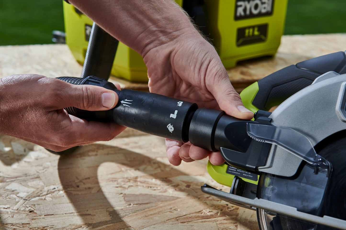 Ryobi R18CSP-0 18V ONE+ Cordless 150mm Circular Saw (Bare Tool), Yellow