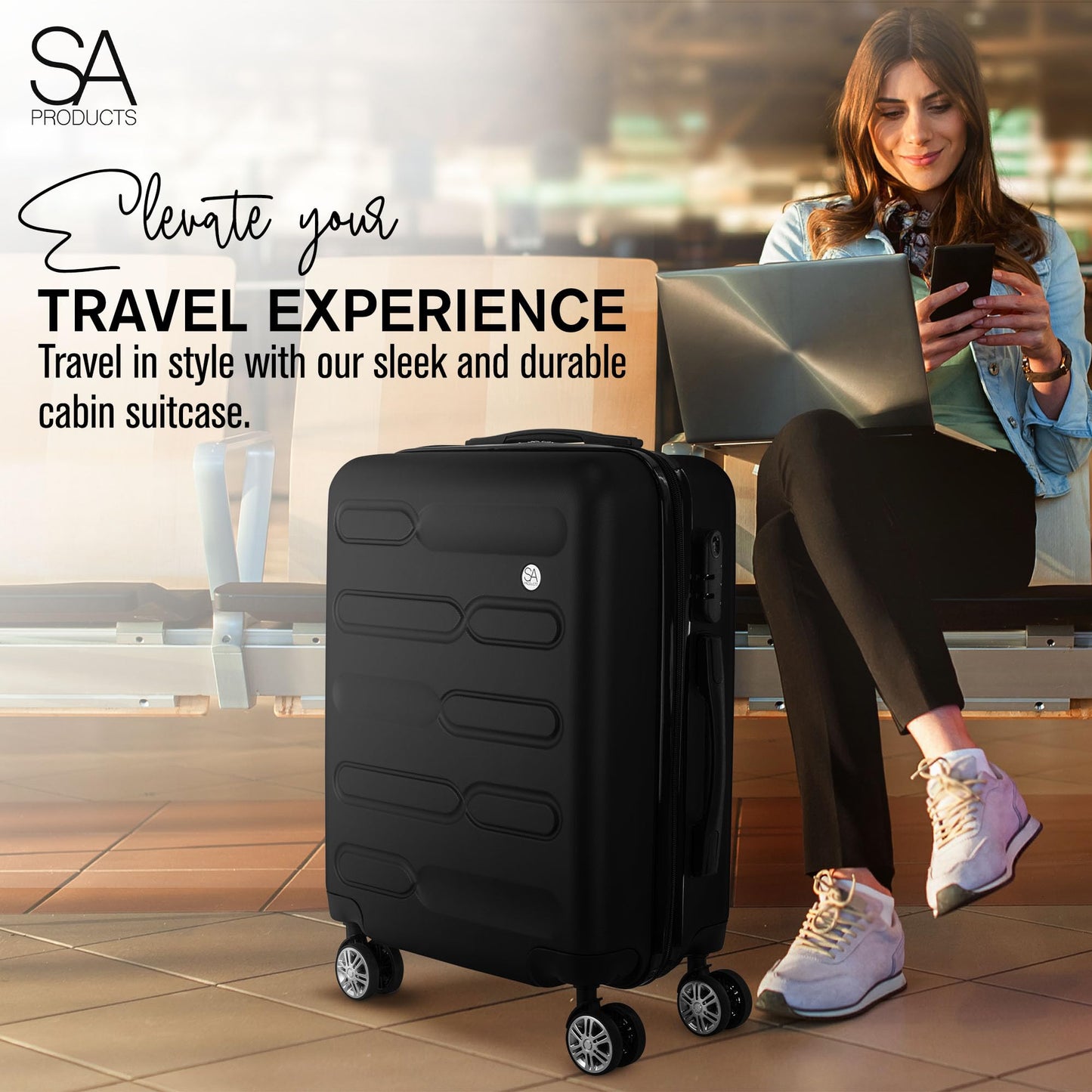 Cabin Suitcase | 34L Carry On Suitcase, Cabin Bag