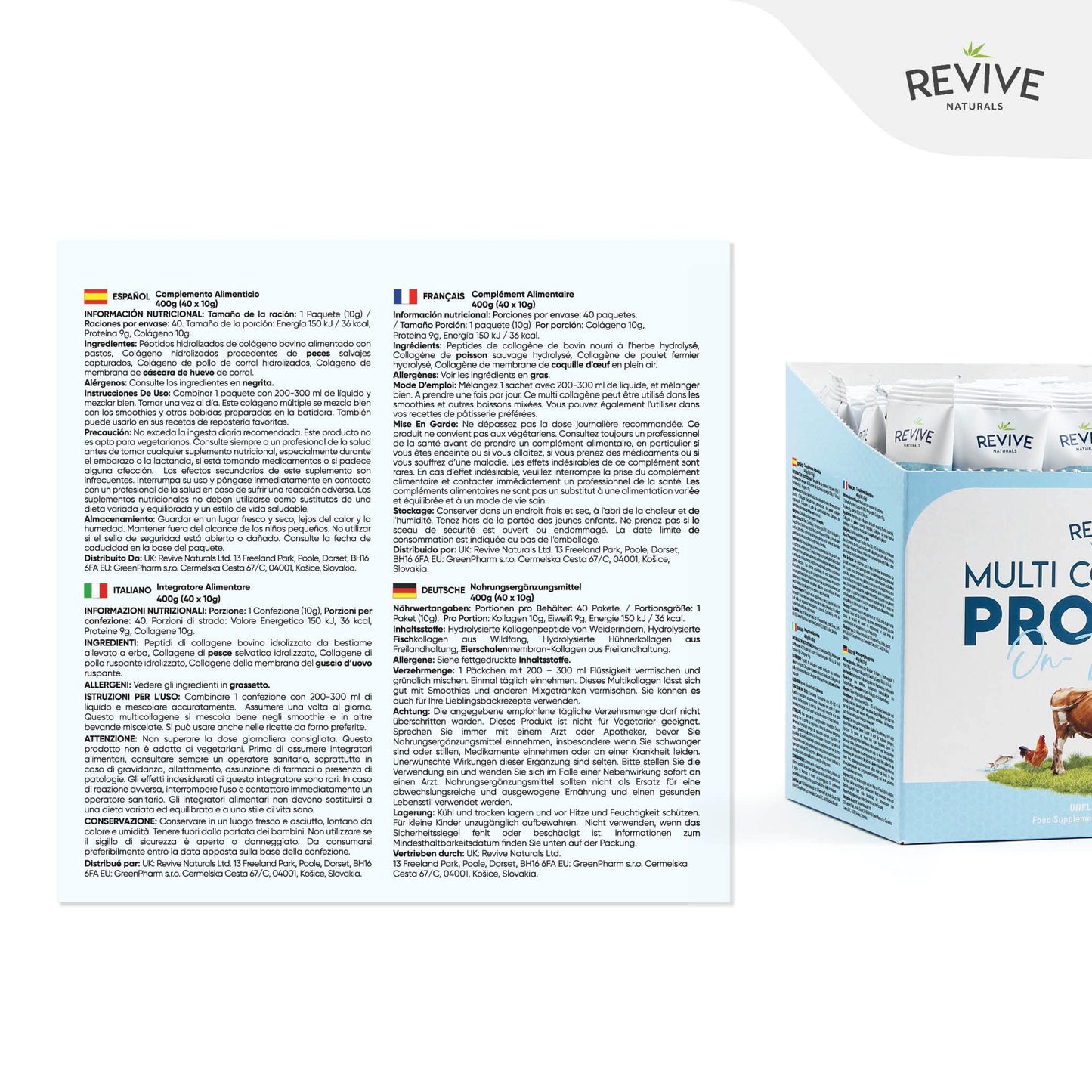 Multi Collagen Protein Powder 400g