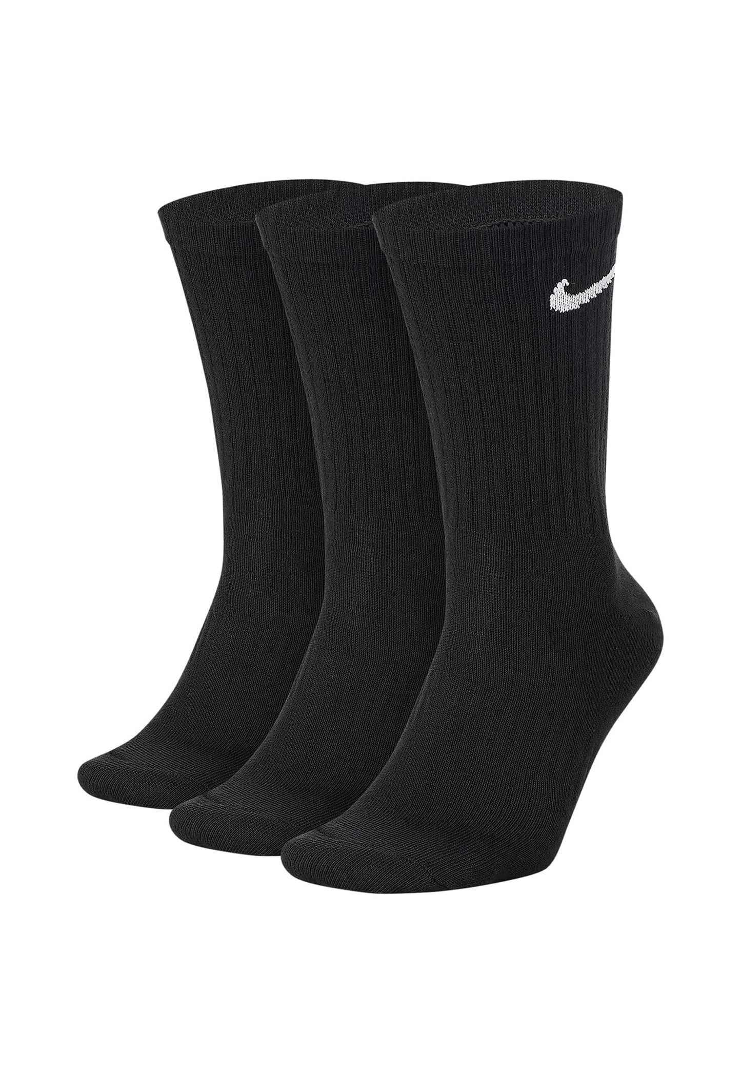 NIKE Unisex U Nk Everyday Cush Crew 3pr Socks