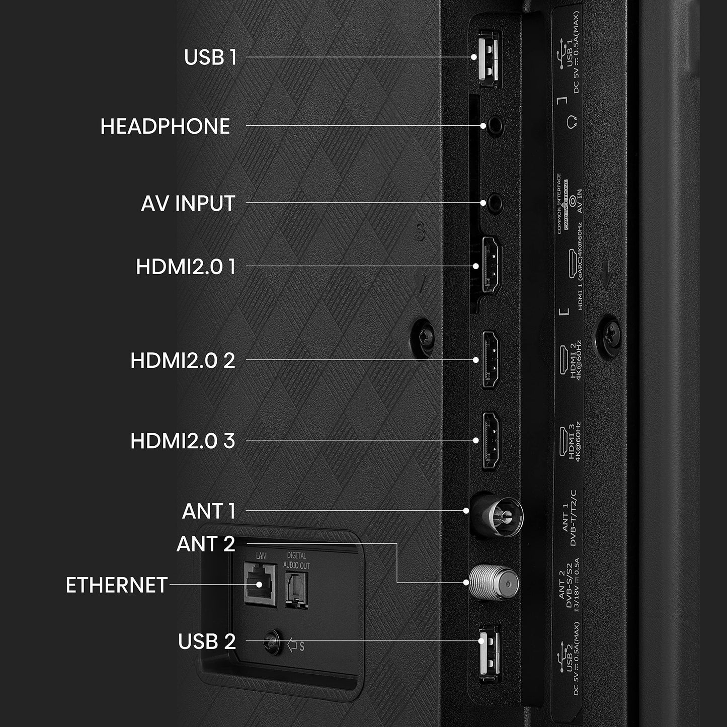 Hisense 43 Inch 4K Smart TV 43E6NTUK - Dolby Vision, Game Mode PLUS with 60Hz VRR ALLM, Smooth Motion, AI Sports Mode, Vidaa OS with Freely, Youtube, Netflix and Disney+ & Now TV (2024 Model)